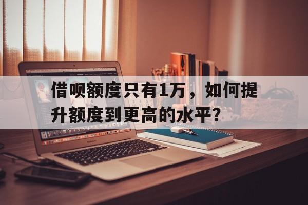 借呗额度只有1万,如何提升额度到更高的水平?