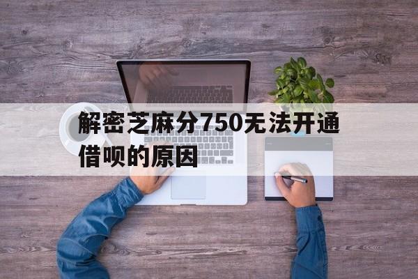 解密芝麻分750无法开通借呗的原因