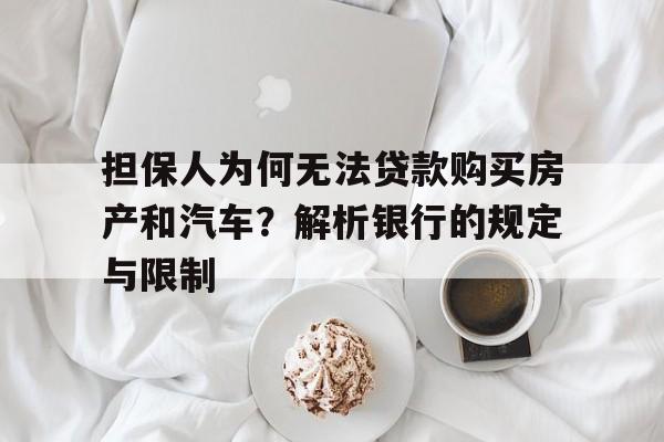 担保人为何无法贷款购买房产和汽车?解析银行的规定与限制