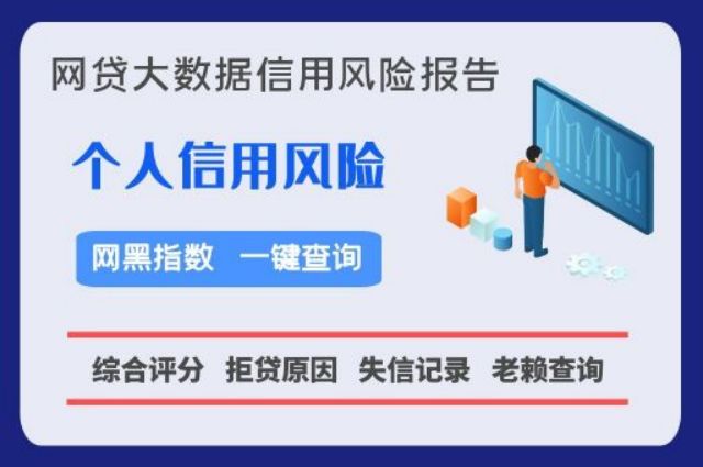 松果查—网贷不看大数据是指什么？