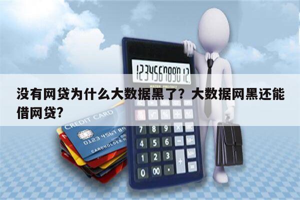 没有网贷为什么大数据黑了？大数据网黑还能借网贷?