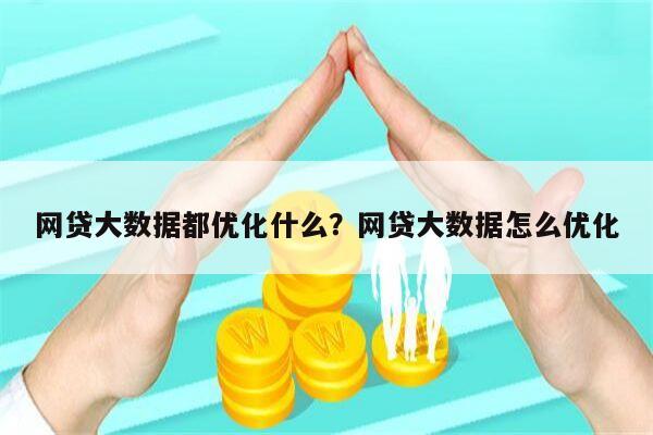 网贷大数据都优化什么?网贷大数据怎么优化