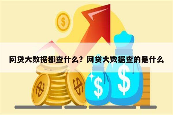 网贷大数据都查什么?网贷大数据查的是什么