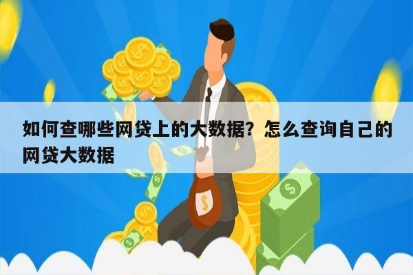如何查哪些网贷上的大数据?怎么查询自己的网贷大数据