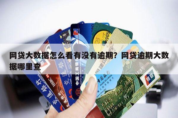 网贷大数据怎么看有没有逾期?网贷逾期大数据哪里查
