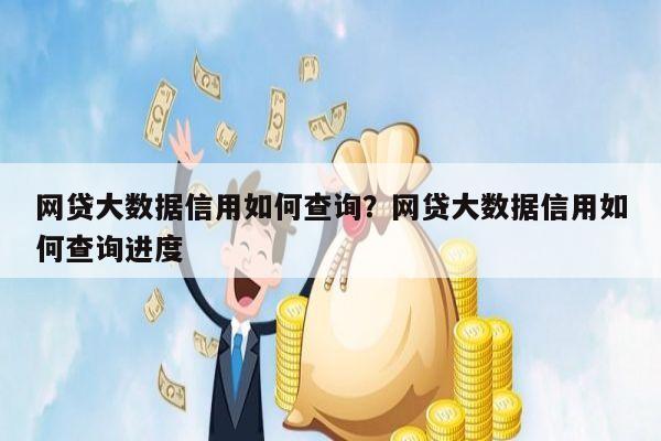 网贷大数据信用如何查询?网贷大数据信用如何查询进度