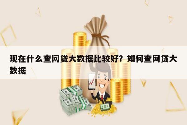 现在什么查网贷大数据比较好?如何查网贷大数据