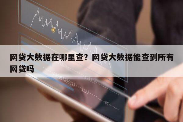 网贷大数据在哪里查?网贷大数据能查到所有网贷吗