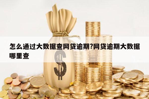 怎么通过大数据查网贷逾期?网贷逾期大数据哪里查
