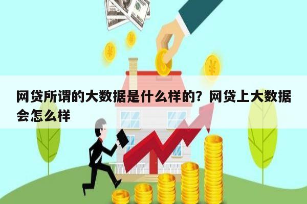 网贷所谓的大数据是什么样的?网贷上大数据会怎么样