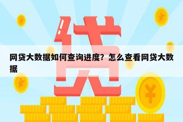 网贷大数据如何查询进度?怎么查看网贷大数据