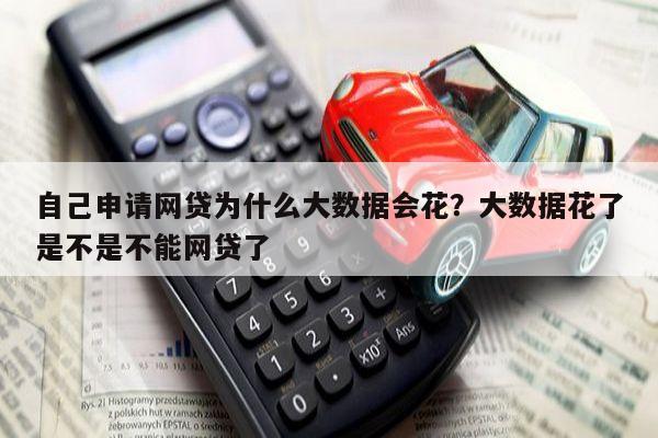 自己申请网贷为什么大数据会花?大数据花了是不是不能网贷了
