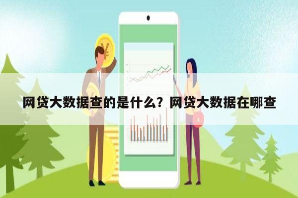 网贷大数据查的是什么？网贷大数据在哪查