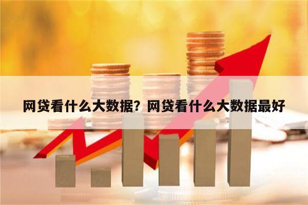 网贷看什么大数据?网贷看什么大数据最好