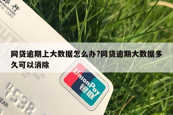 网贷逾期上大数据怎么办?网贷逾期大数据多久可以消除