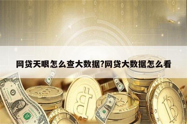 网贷天眼怎么查大数据?网贷大数据怎么看