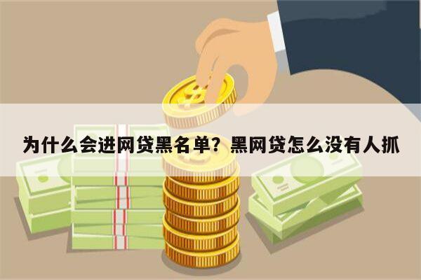 为什么会进网贷黑名单?黑网贷怎么没有人抓