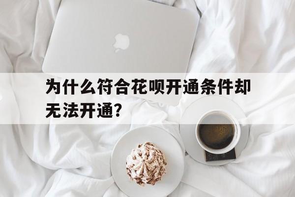 为什么符合花呗开通条件却无法开通?