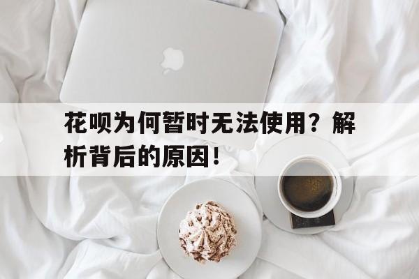 花呗为何暂时无法使用?解析背后的原因!