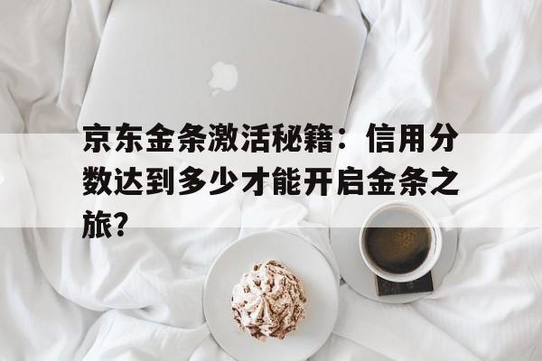 京东金条激活秘籍:信用分数达到多少才能开启金条之旅?